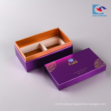 High popularity luxury promotional cardboard cake packaging box